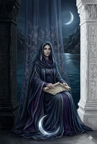 타로 카드 High Priestess